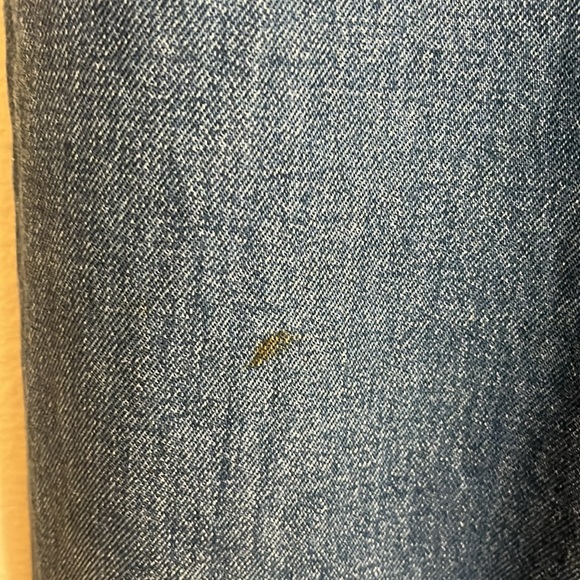 Madewell Baggy Straight Blue Jeans - Picture 4 of 12